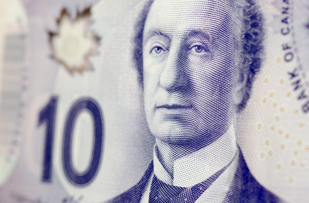 10 dollar bill canadian